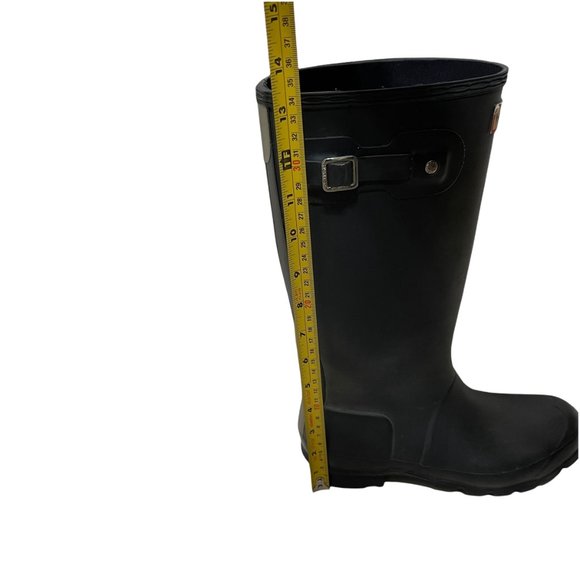 Hunter Boy and Girl Black Waterproof Boots - Picture 6 of 8